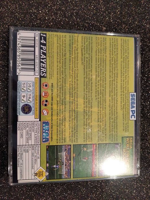 Jogo vintage: Sega Worldwide Soccer PC