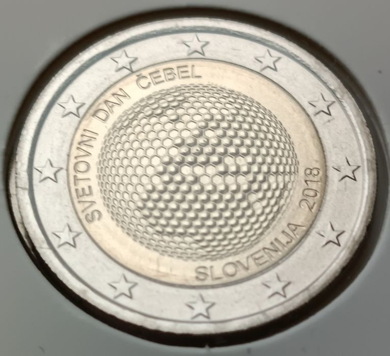 Eslovénia 2018 - Moeda 2€  Abelha