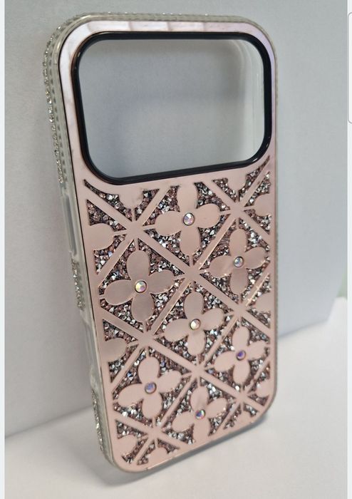 Flower Case do Iphone 17 Pro Max różowy