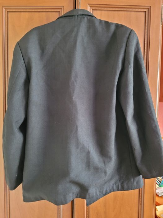 Męska marynarka dwurzędowa, rozmiar L