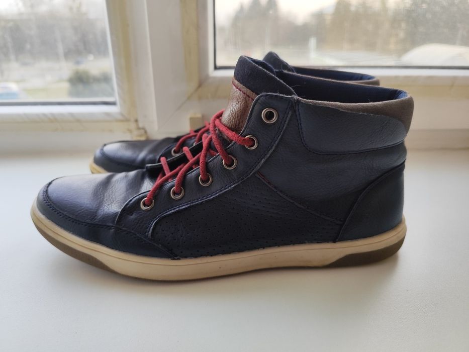 Жіночі шкіряні черевики(хайтопи) р.41-42