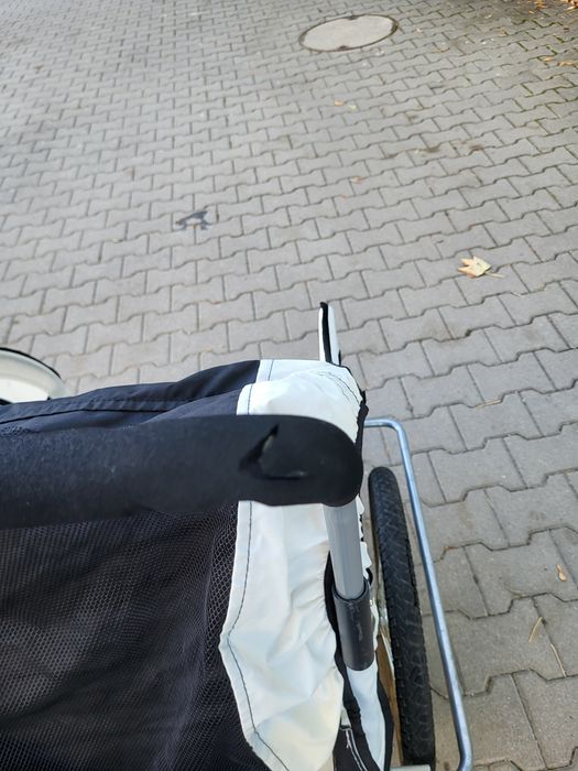 Przyczepka rowerowa dla dzieci 2w1 – 2-osobowa