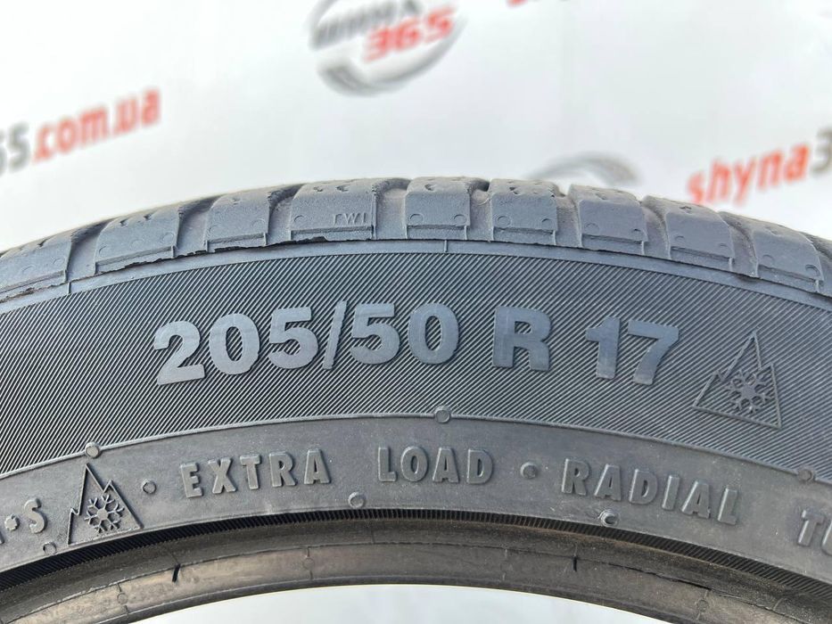 205/50 r17 continental contiwintercontact ts830p 6mm шини бу зима
