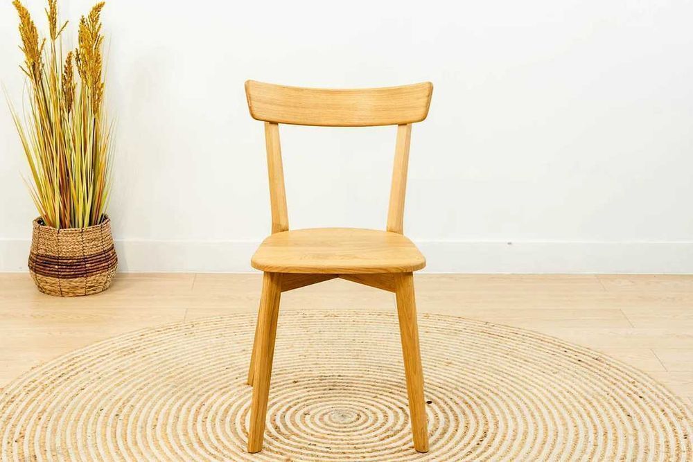 krzesło z litego drewna dębowego, drewniane krzesła, od ręki, Rabat