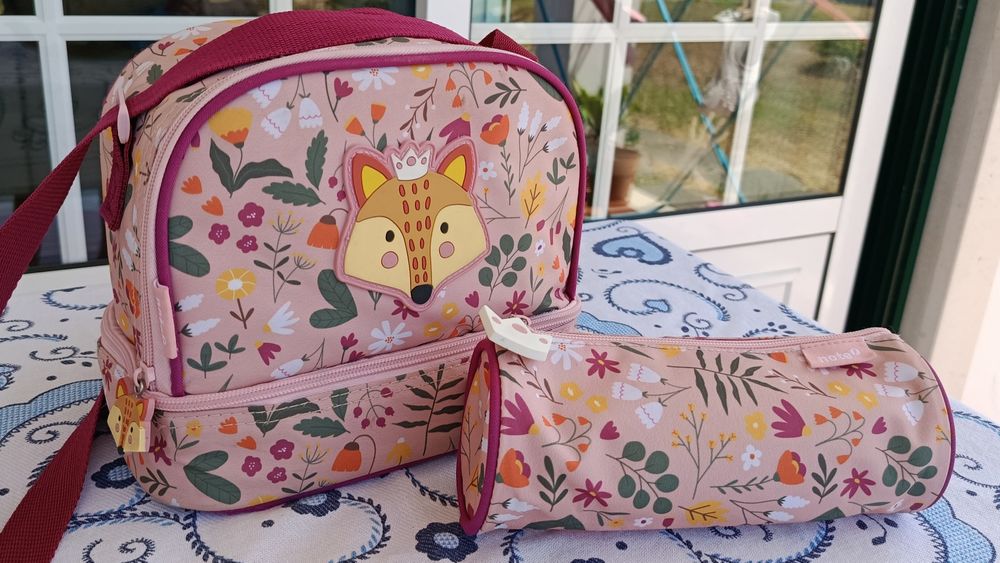 Estojo Escolar Rosa Baby Fox da Note!