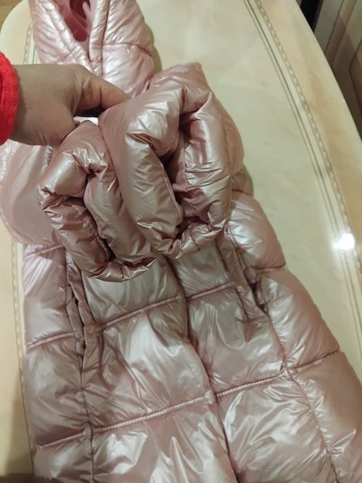 Стильна тепла курточка пуховик зимовий фірми Minoti p.110-116-122!