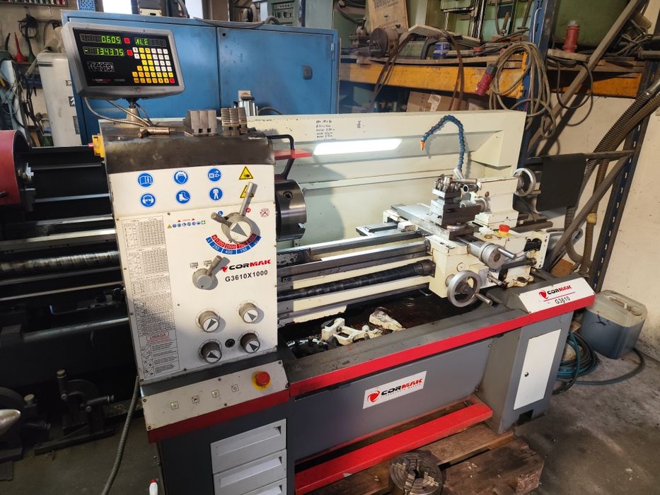 Tokarka do metalu frezarka piła taśmowa dlutownica ostrzałka