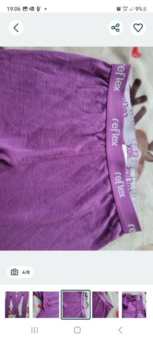 Reflex 134 140 spodnie merino spodenki termoaktywne