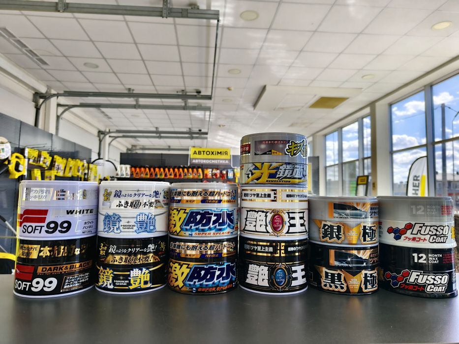 Твердий віск SOFT99. Твердые воски. Автохимия софт99. Япония