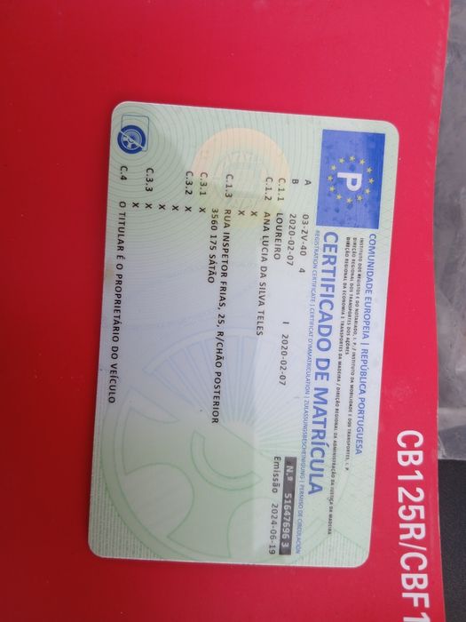 Para venda Honda cb125r