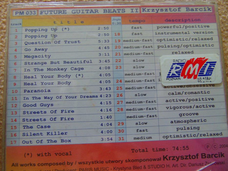 wyprzedaż kolekcji płyt CD