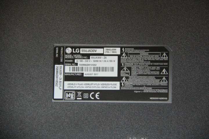 TV LG 55UJ630V - Oportunidade