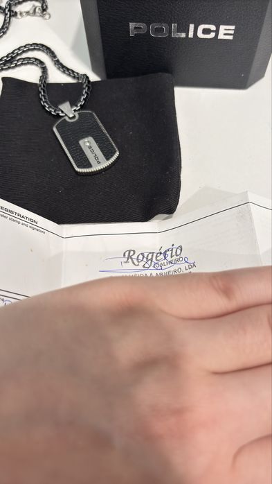 Colar police (Como novo)