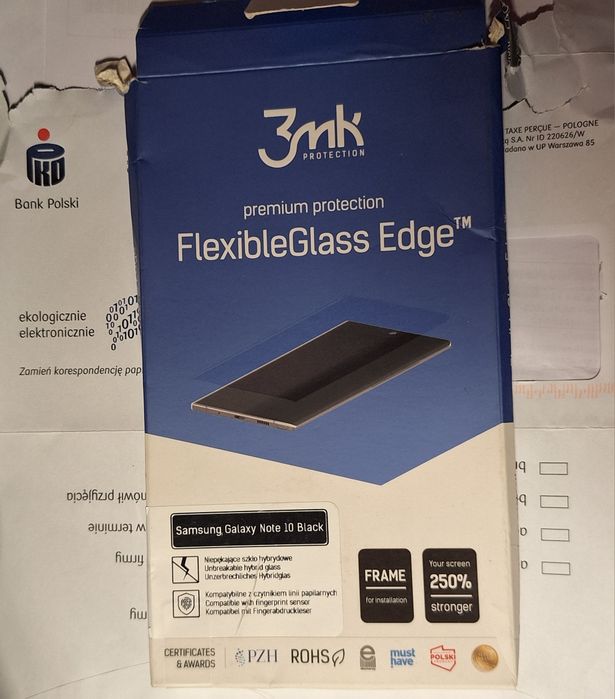 Folia ochronna 3mk FlexibleGlass Edge do Samsung Galaxy Note 10