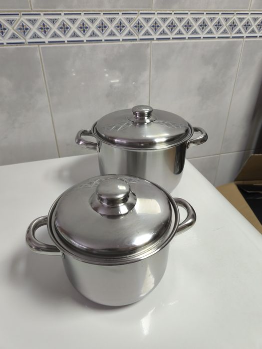 Conjunto de tachos inox