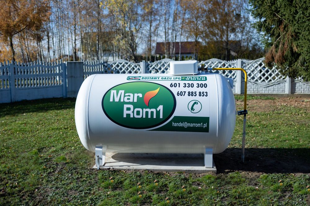 INSTALACJE GAZOWE Zbiornik butla na gaz propan 2700 3700 4850 6400 montaż LPG