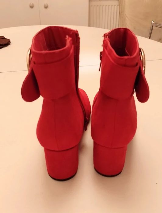 Primark botki z klamrą