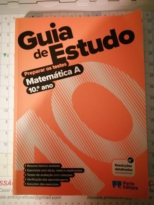Livro de exercícios Matemática 10° ano