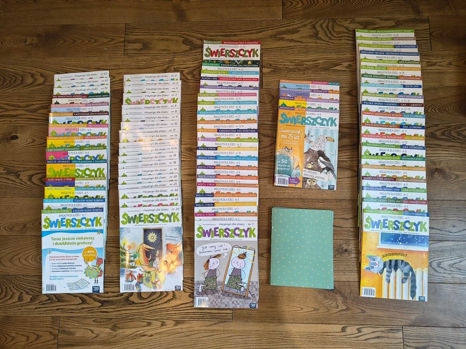 Świerszczyk – 78 czasopism dla dzieci, roczniki 2016–2020