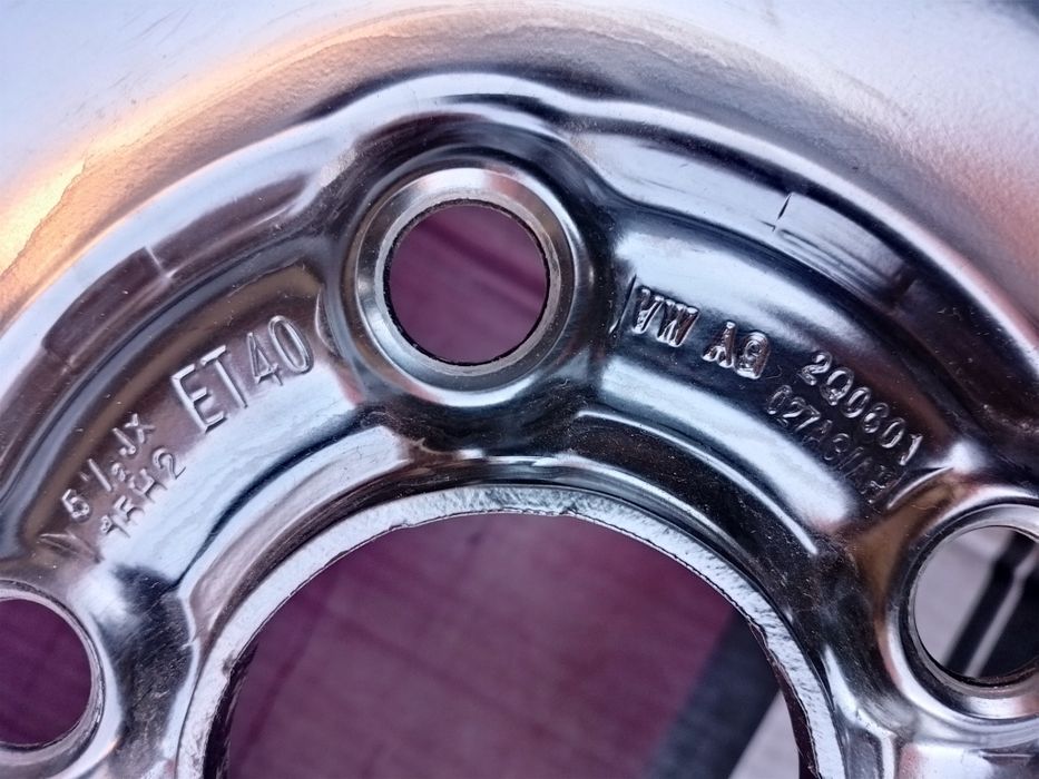 Комплект дисків VW AG. 5,5Jx15 5x100 ET40 D57,1. VW AUDI SKODA SEAT.