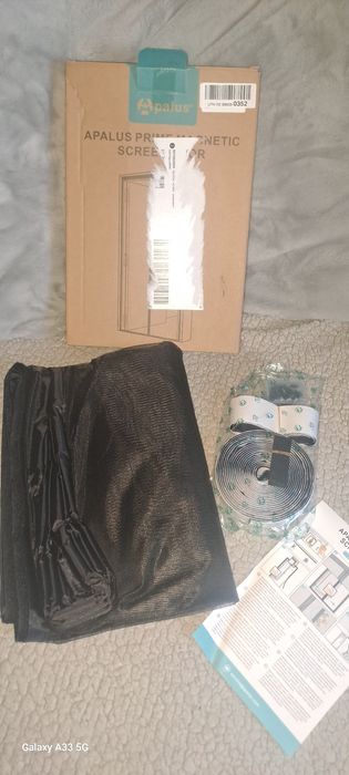 Magnetyczna moskitiera na drzwi