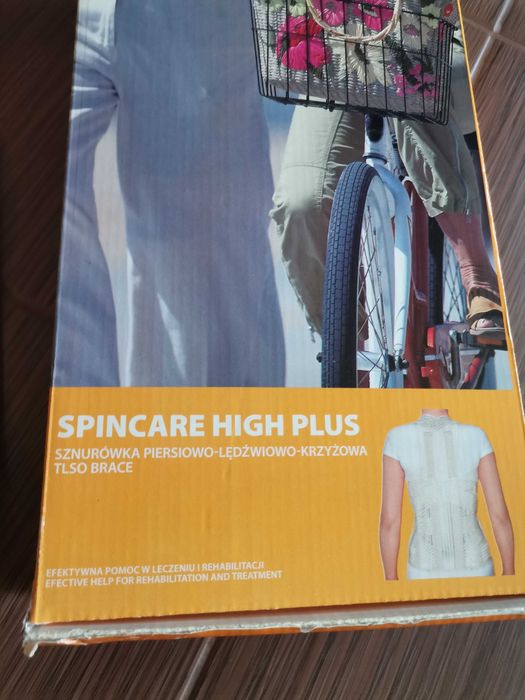 Nowy Gorset Spincare High orteza piersiowo-lędźwiowa. Krzyżowy. Pas