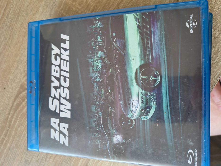 Filmy blu-ray  szybcy i wściekli