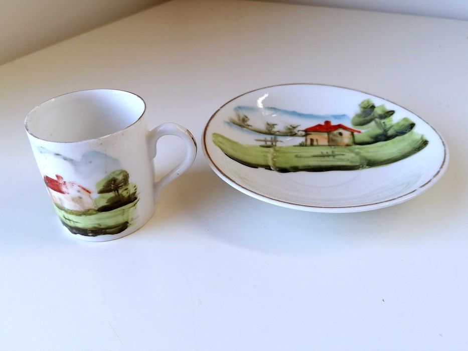 Chávena  de café Vista Alegre antiga