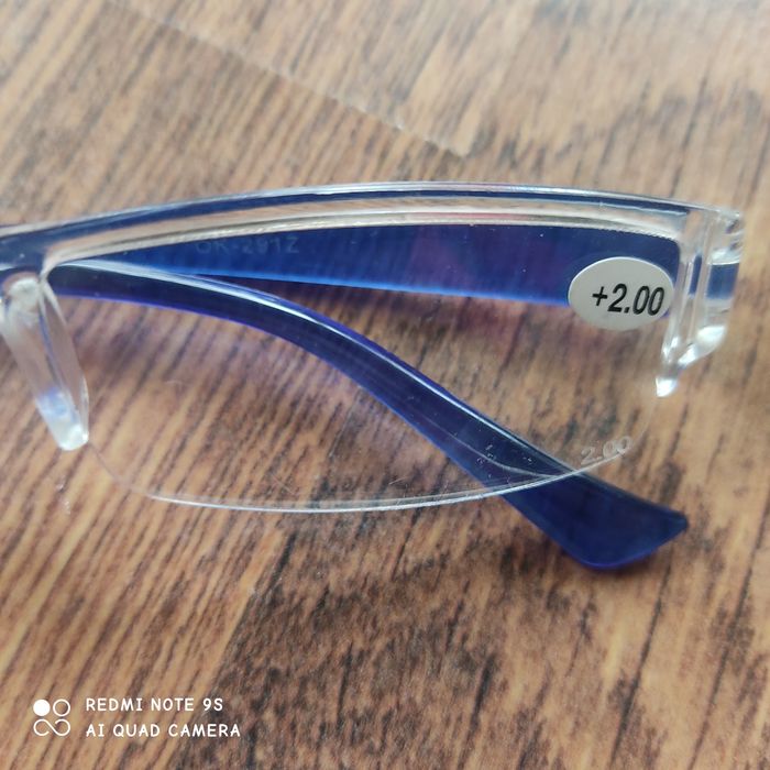 Okulary 2 pary diopria +2 / nowe