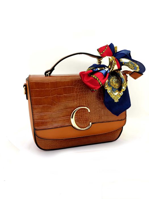 Mala Lenço Castanha