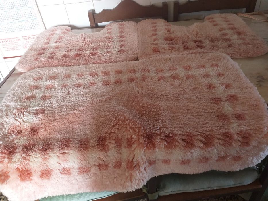Conjunto tapestes novos para casa banho