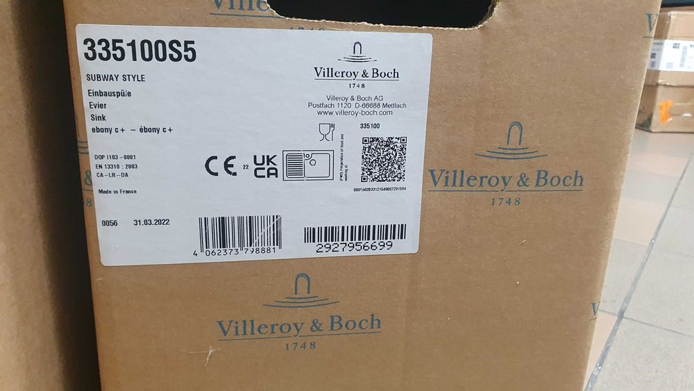 NOWY  Zlew kuchenny Villeroy & Boch Subway Style 50