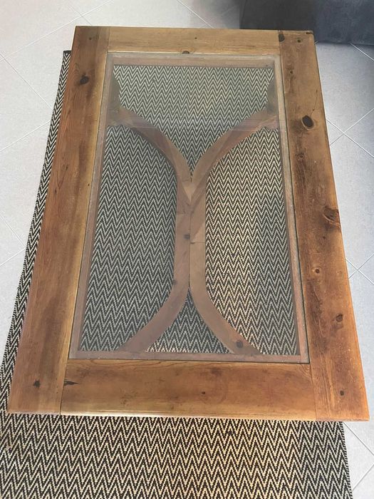 Mesa de Centro Rústica