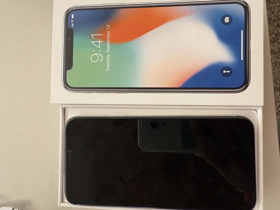 Iphone x 64gb silver