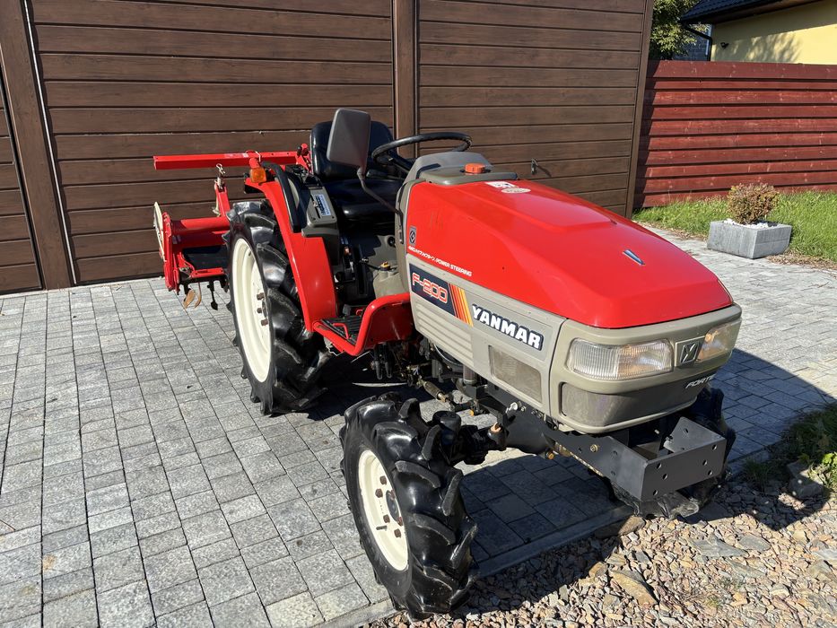 Traktorek Japoński Yanmar F200 4x4 20KM wspomaganie idealny stan!