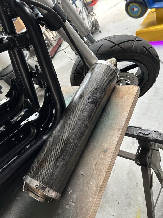 Escape moto 600 c.c. Impecavel