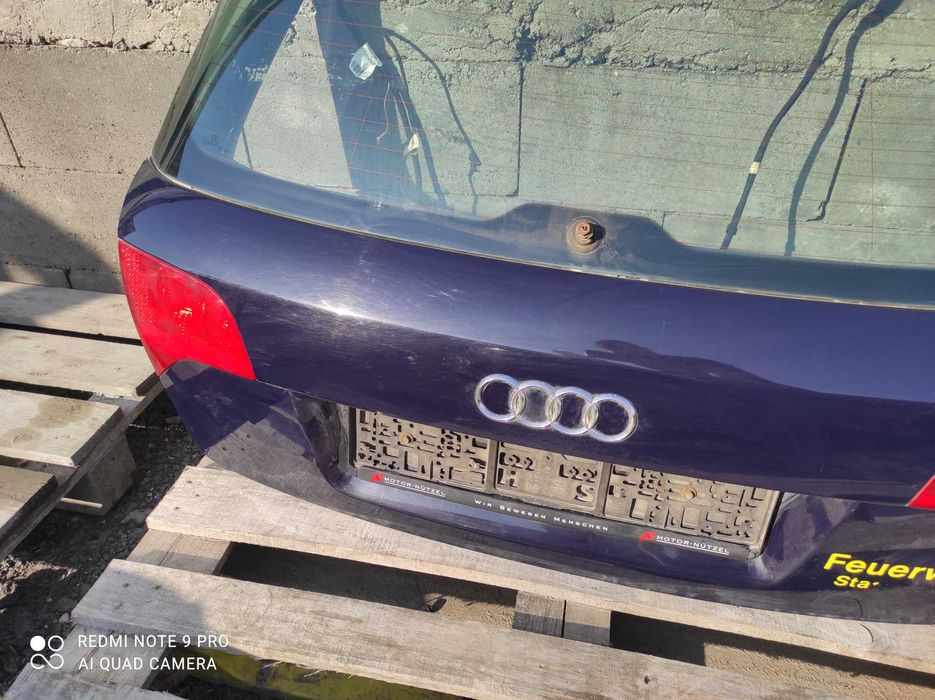 Audi a4 b7 LY5K klapa bagażnika avant kombi kompletna