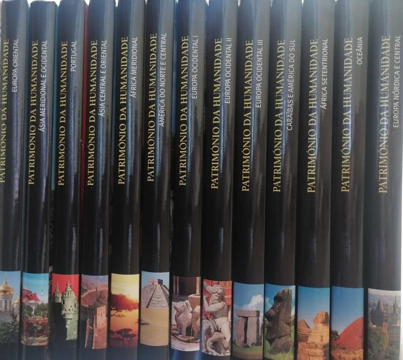 Coleção de livros "Património da Humanidade" - Ediclube