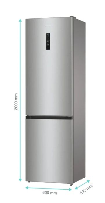 Lodówka Gorenje Szara