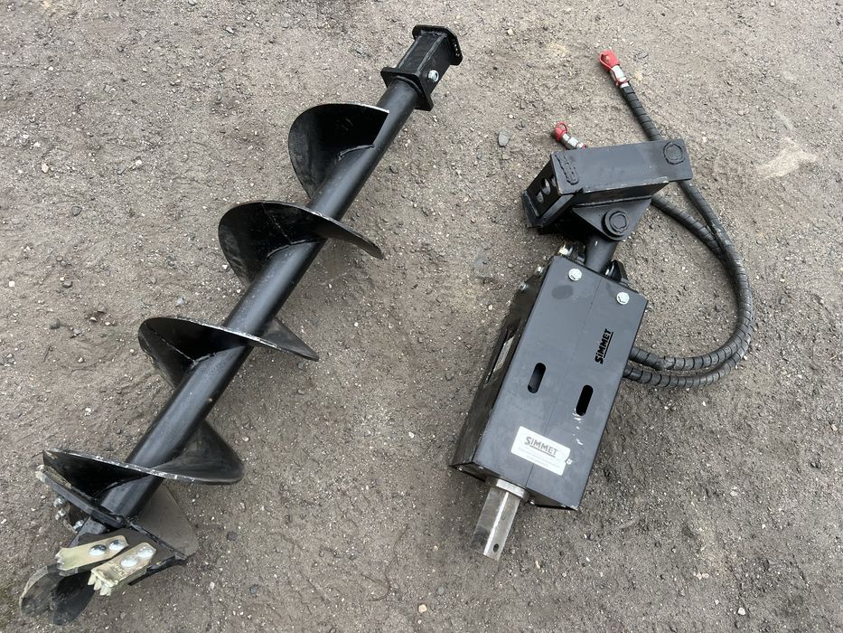 NOWA Wiertnica do minikoparki  Simmet SPCX-M1 + wiertlo widiowe fi30, szybkozlacze MS01 Lehnhoff.    UMOWA  K/S