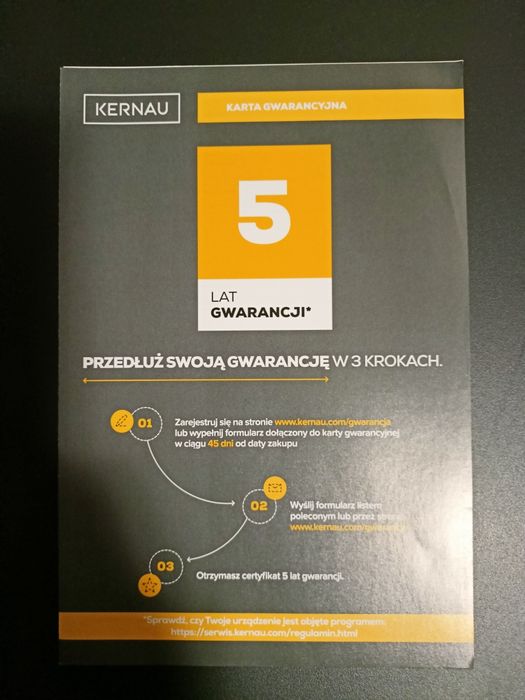 Zamrażarka Kernau KFUF 14153 NF W R nowa