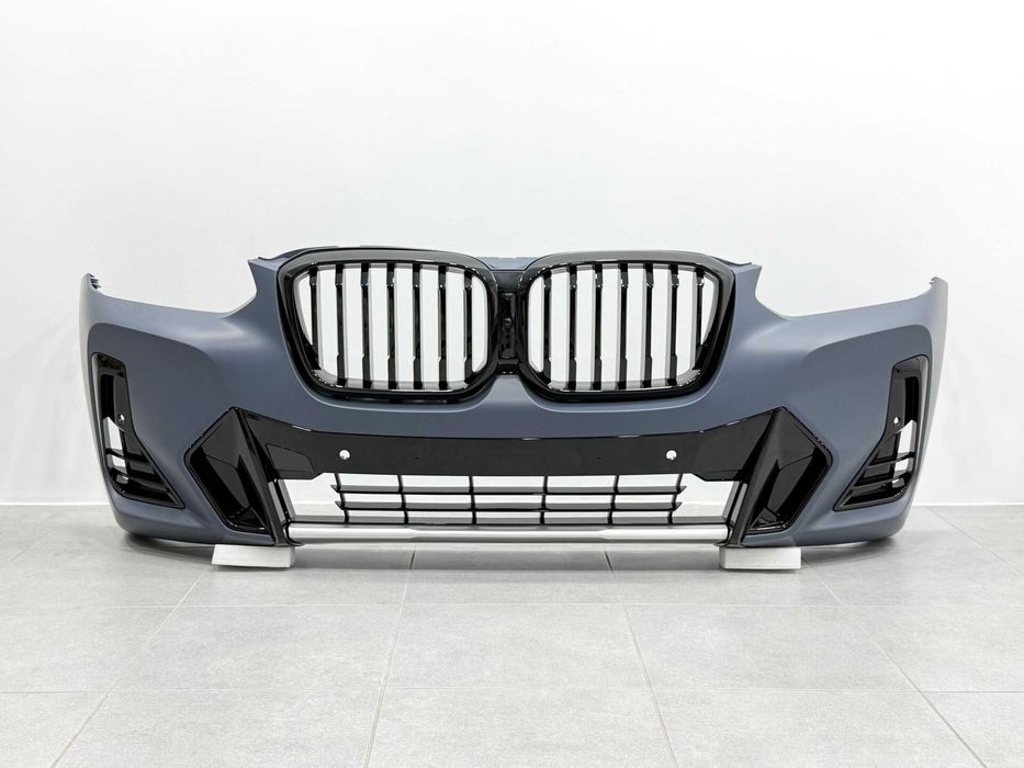Рестайлинг комплект обвеса X4M F98 2022+ для BMW X4 G02 F98 2018-2021 комплект бампер пороги фари БМВ х4 г02 ф98 мпакет