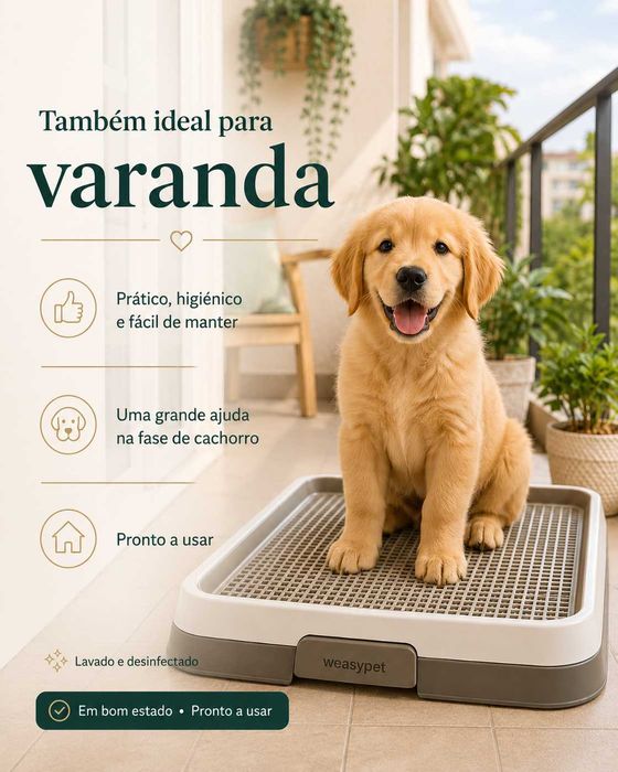 WeasyPet Large usado, lavado e desinfectado, em bom estado e pronto a usar.