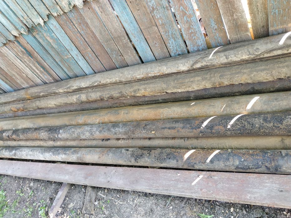 Труби металеві безшовні б/у 110 мм 113 мм товщина стінки 3 , 8 , 10 мм