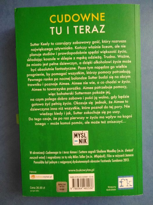 Cudowne tu i teraz Tim Tharp