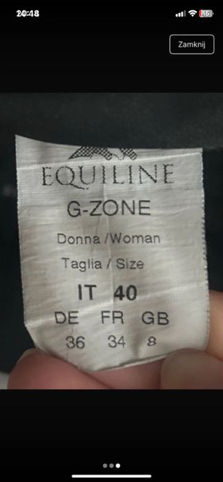 Bryczesy Equiline XShape