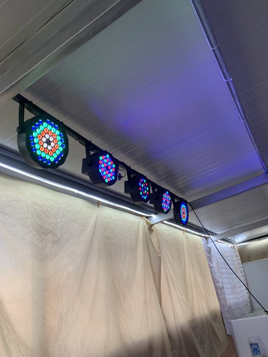 LED bar with 5 new DMX projectors64310012132995120