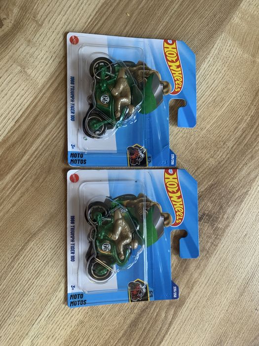 Hot wheels 1966 triumph tiger 100 th
