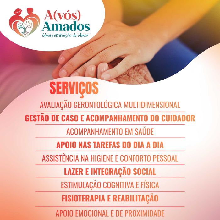 O seu familiar merece mais do que cuidado, merece atenção!