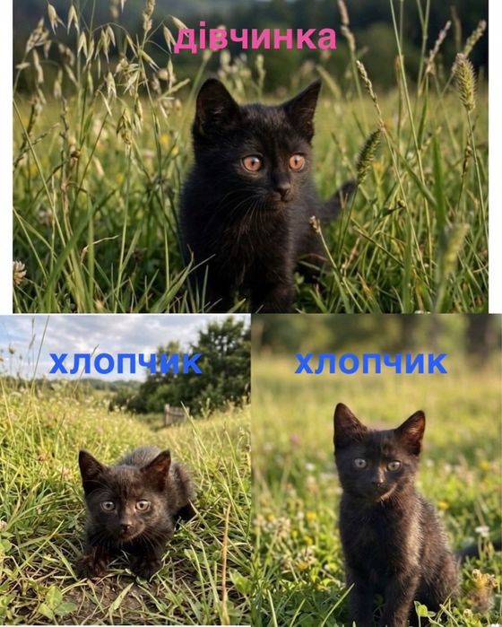 Кошенята 2 місяці шукають дім